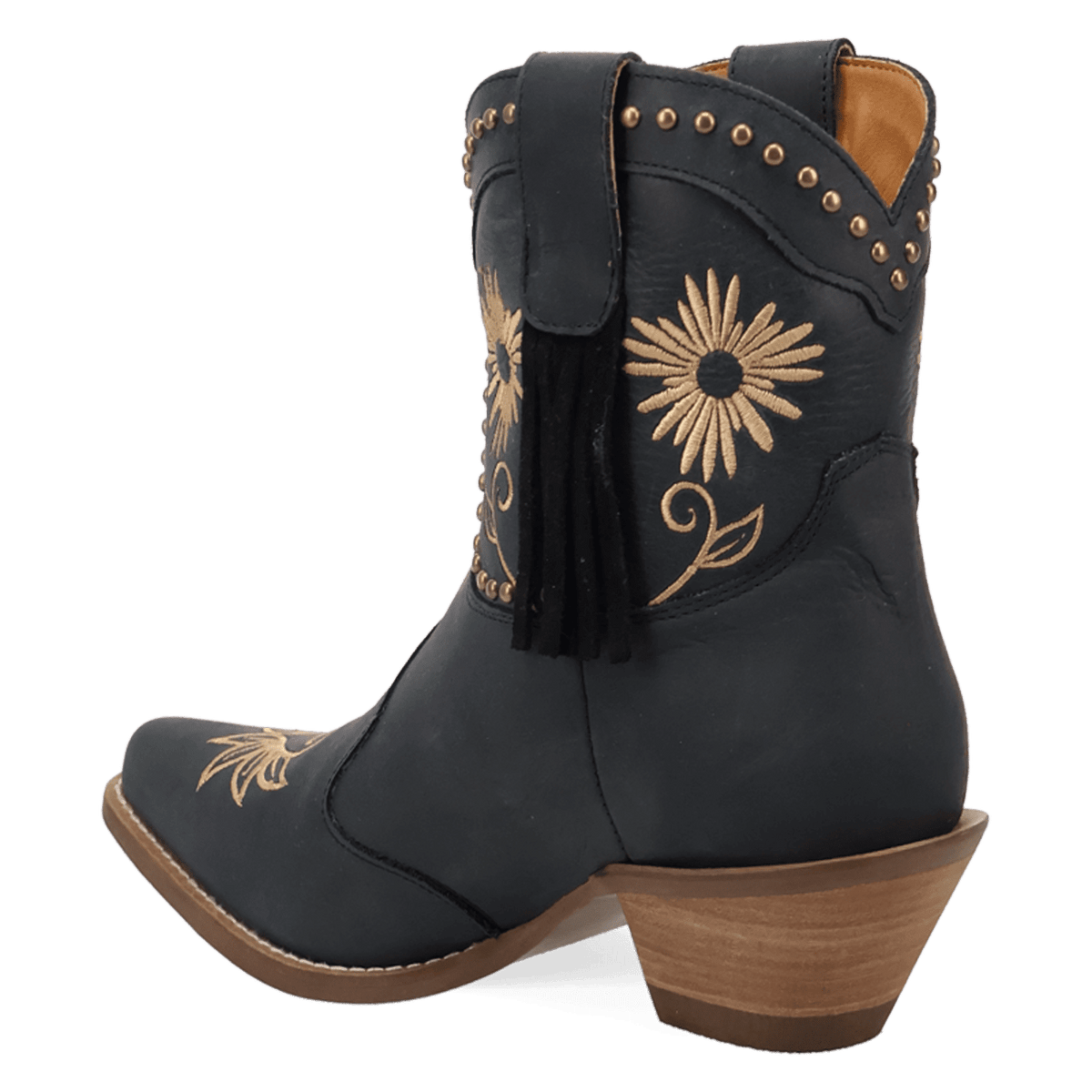 PRODUCT SHOT COUNTRY CUTE LEATHER BOOTIE AT 270 DEGREE ANGLE