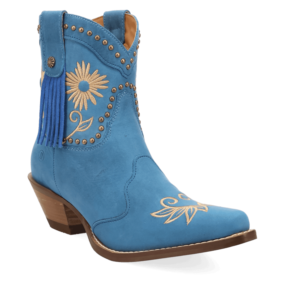 PRODUCT SHOT COUNTRY CUTE LEATHER BOOTIE AT 45 DEGREE ANGLE