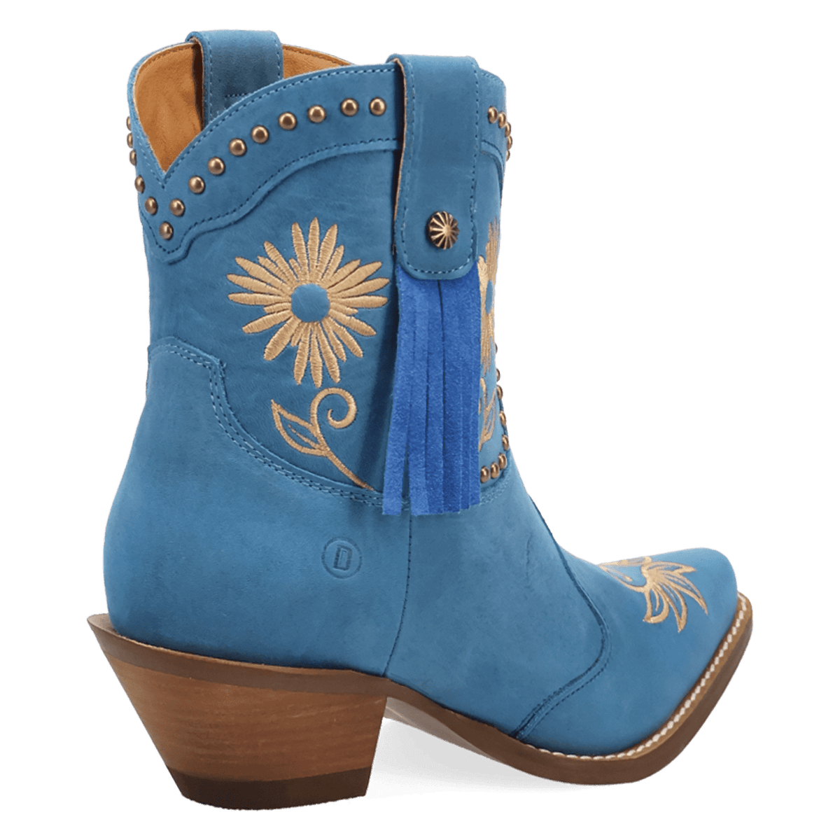 PRODUCT SHOT COUNTRY CUTE LEATHER BOOTIE AT 315 DEGREE ANGLE