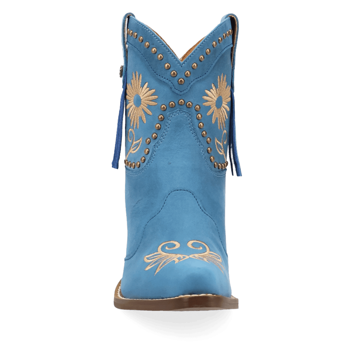 PRODUCT SHOT COUNTRY CUTE LEATHER BOOTIE AT FRONT ANGLE
