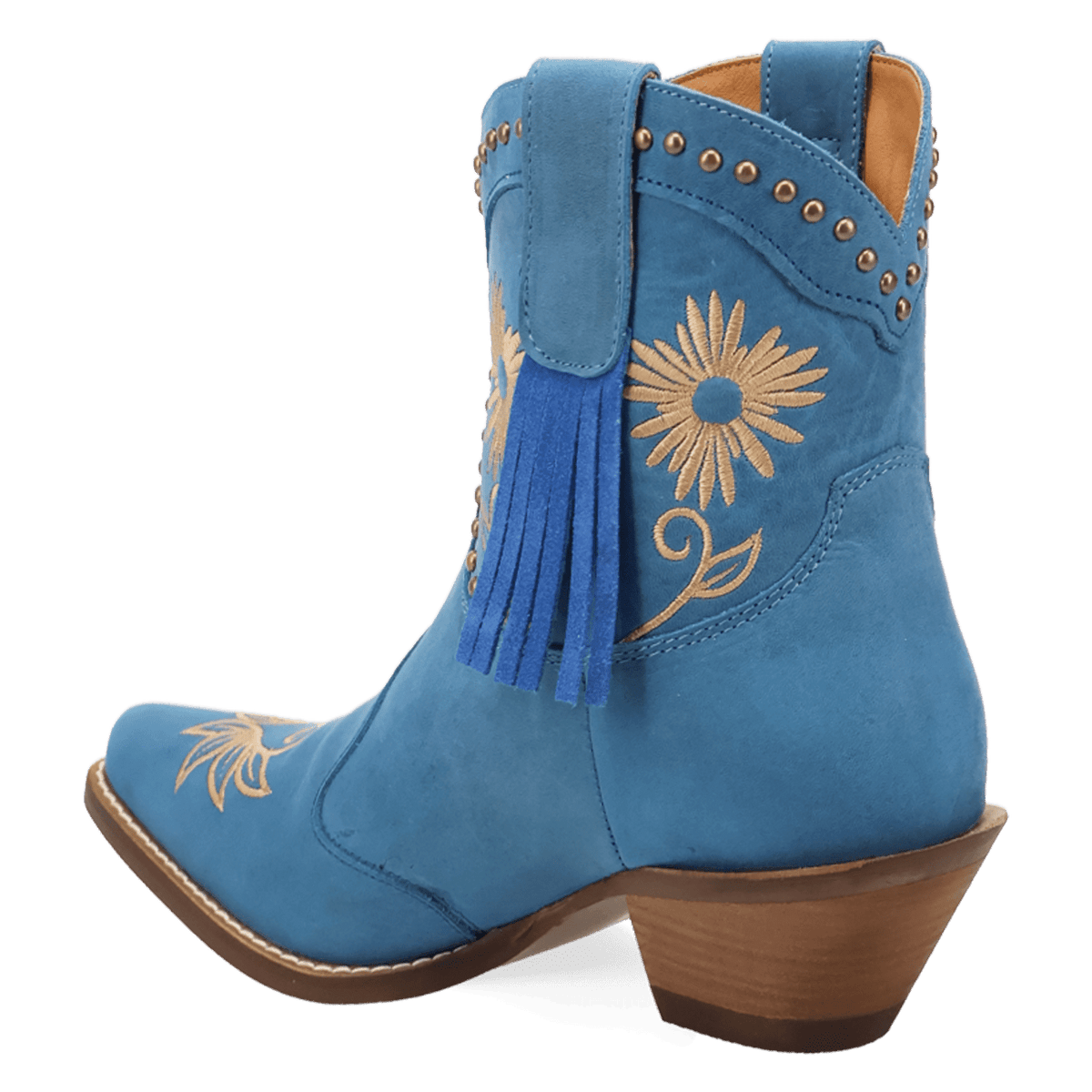 PRODUCT SHOT COUNTRY CUTE LEATHER BOOTIE AT 270 DEGREE ANGLE