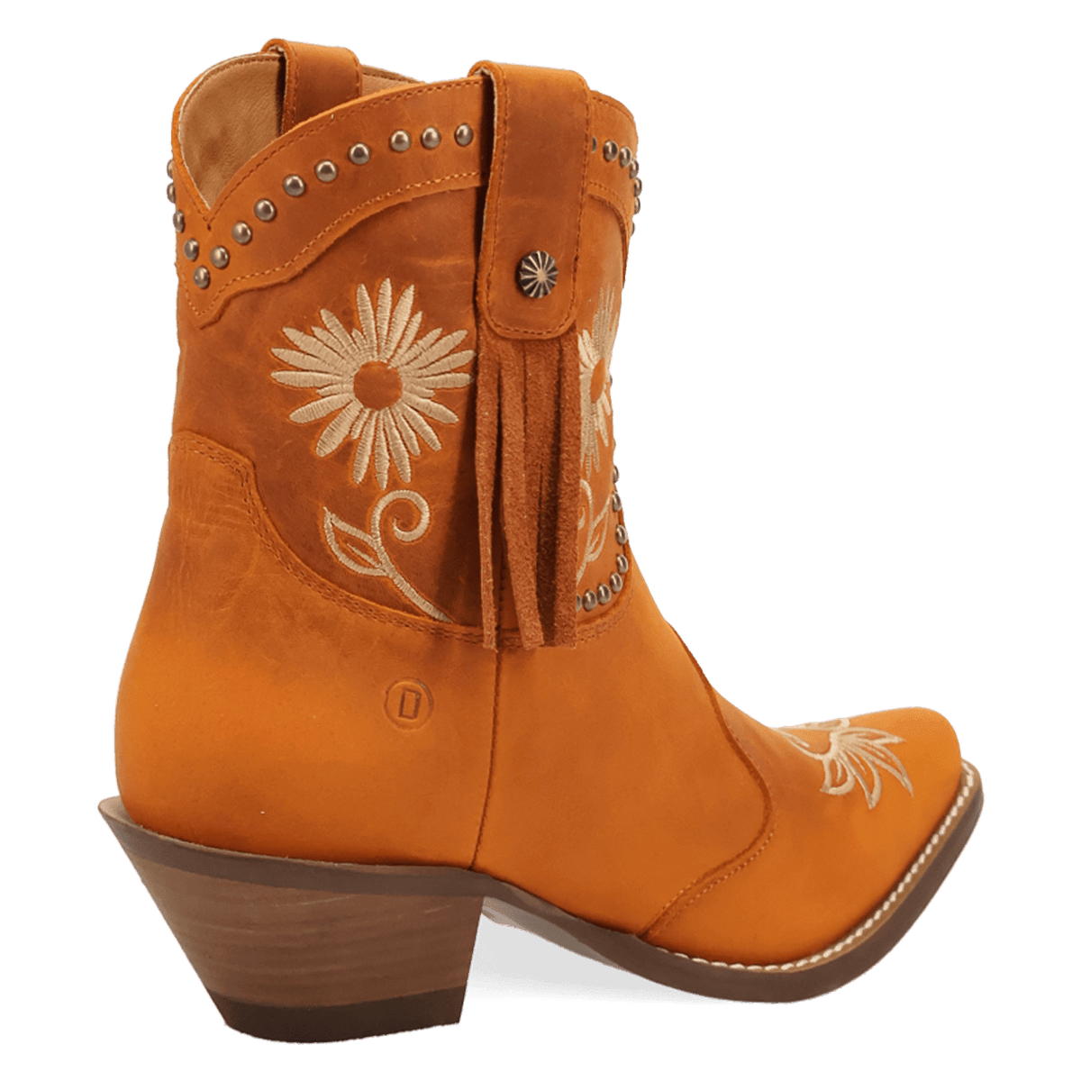 PRODUCT SHOT COUNTRY CUTE LEATHER BOOTIE AT 315 DEGREE ANGLE