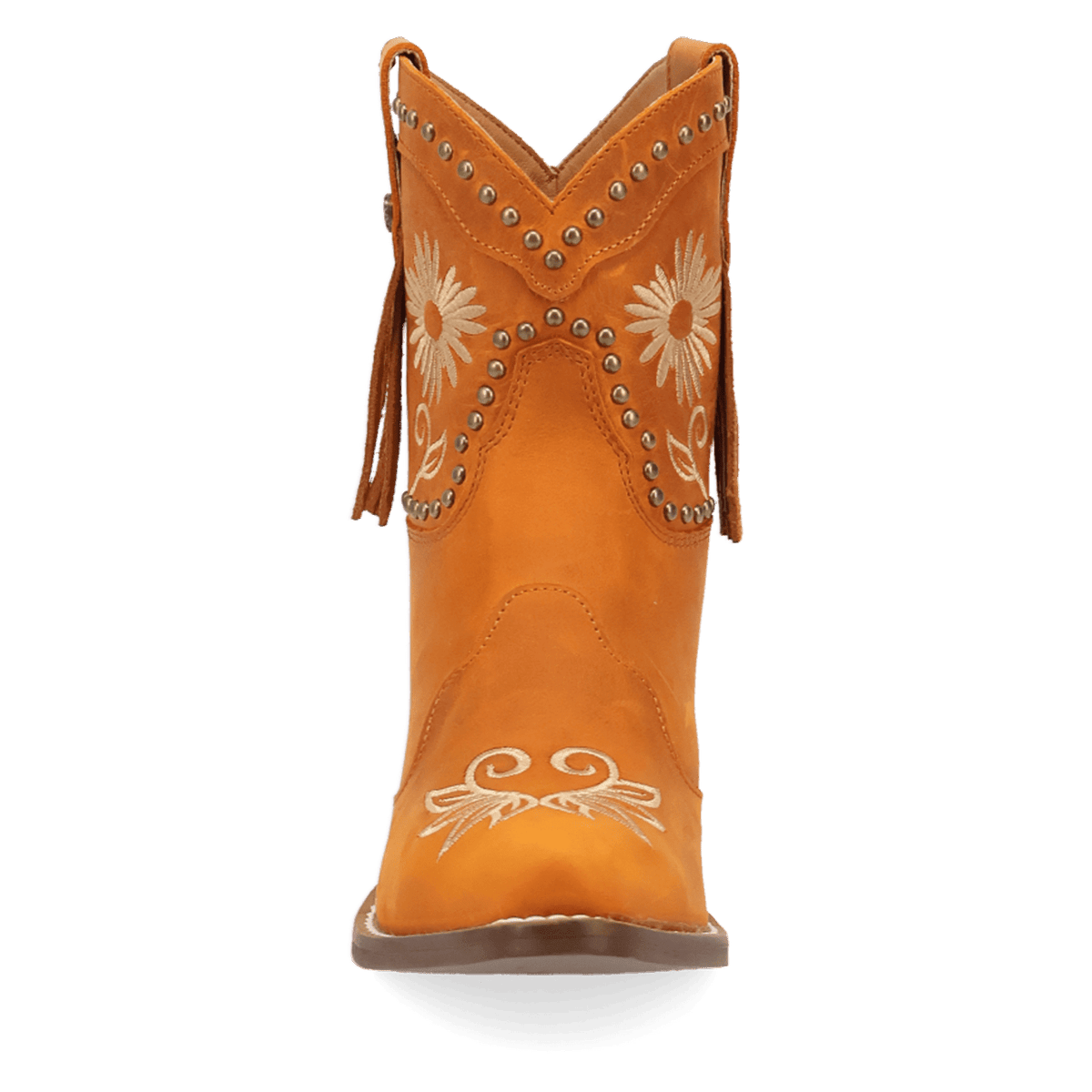PRODUCT SHOT COUNTRY CUTE LEATHER BOOTIE AT FRONT ANGLE