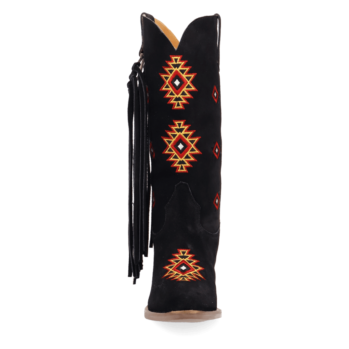 PRODUCT SHOT SWEET DREAMS LEATHER BOOT AT FRONT ANGLE