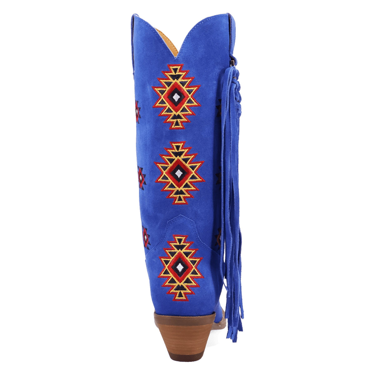 PRODUCT SHOT SWEET DREAMS LEATHER BOOT AT 180 DEGREE BACK ANGLE