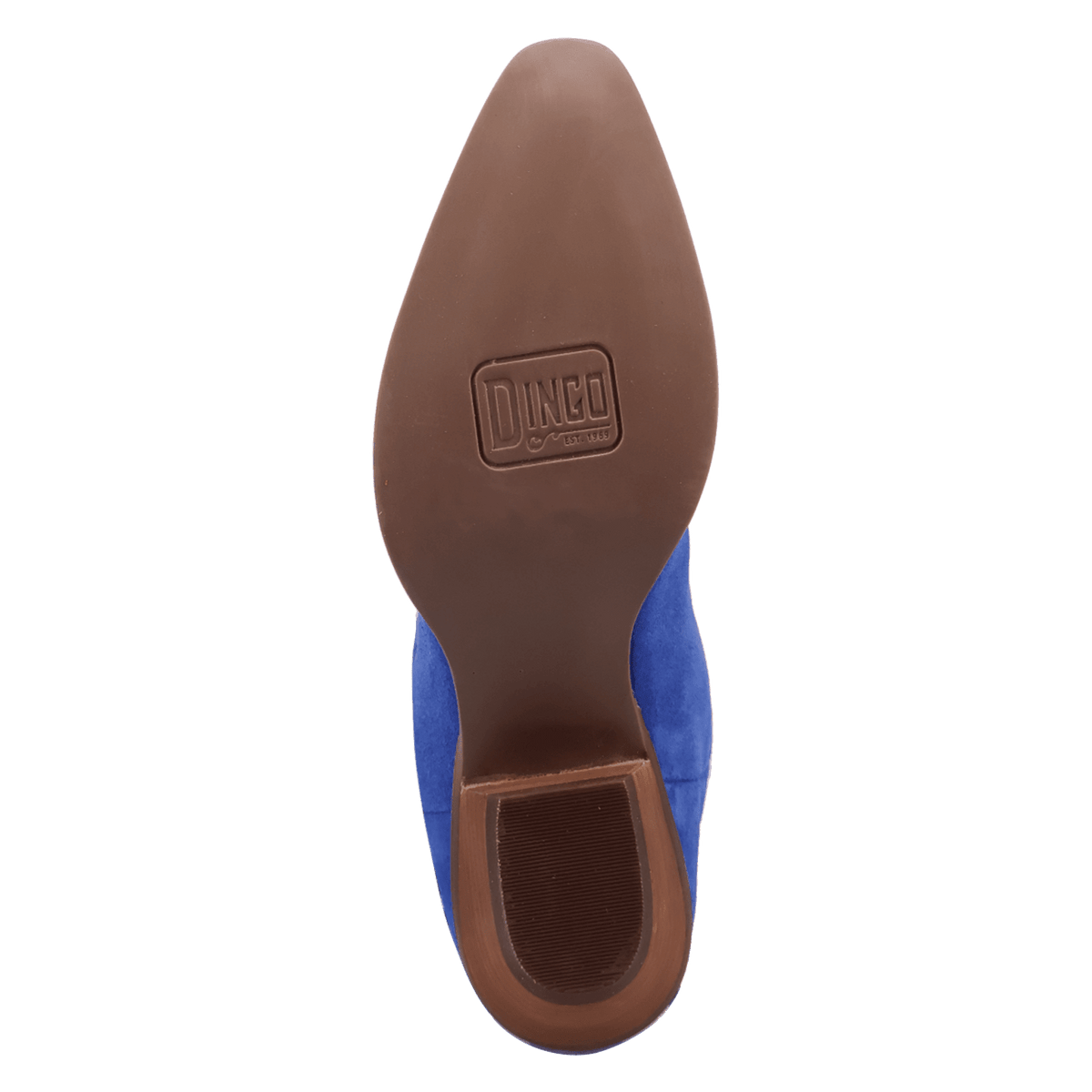 PRODUCT SHOT SWEET DREAMS LEATHER BOOT AT OUTSOLE ANGLE