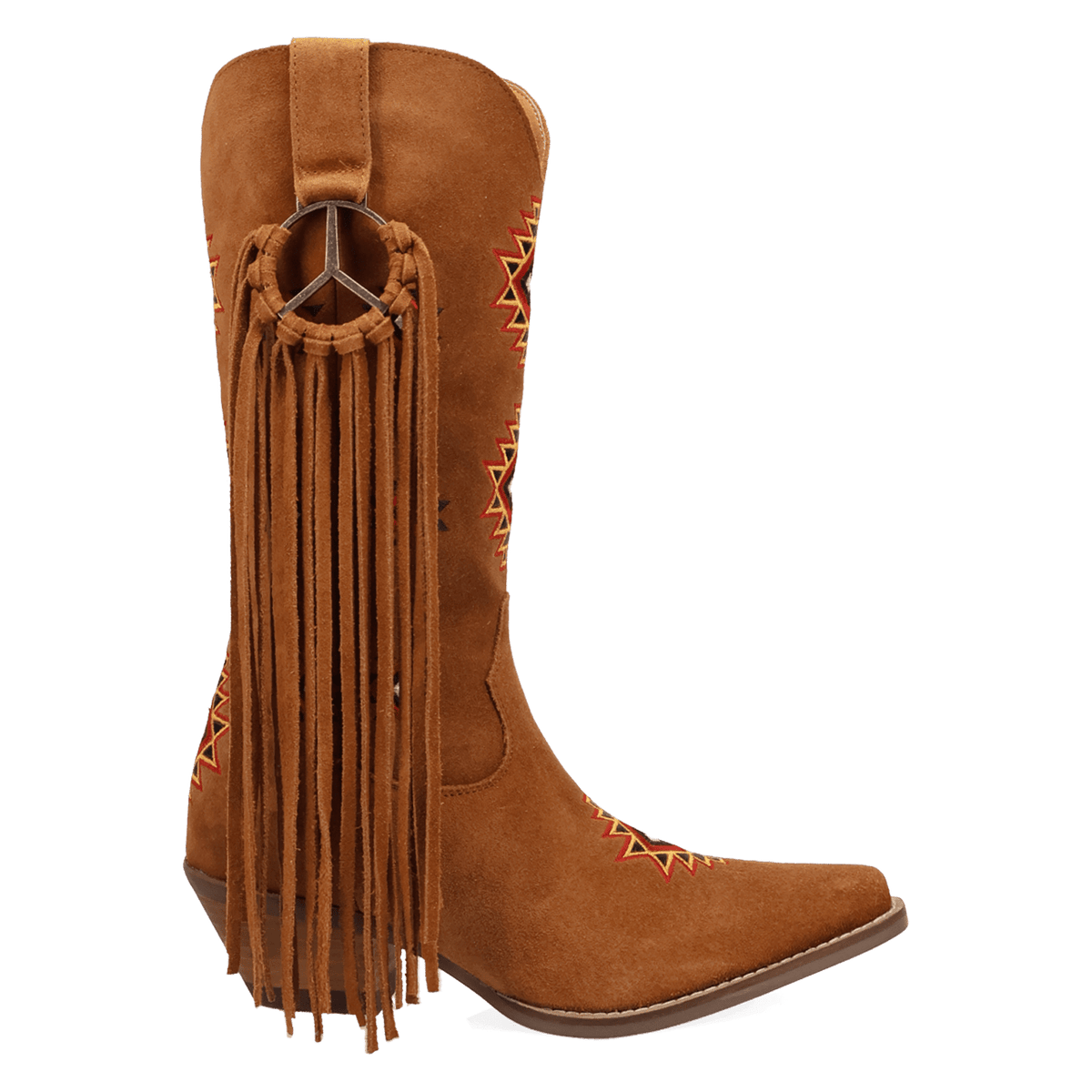 PRODUCT SHOT SWEET DREAMS LEATHER BOOT AT 90 DEGREE INSIDE ANGLE