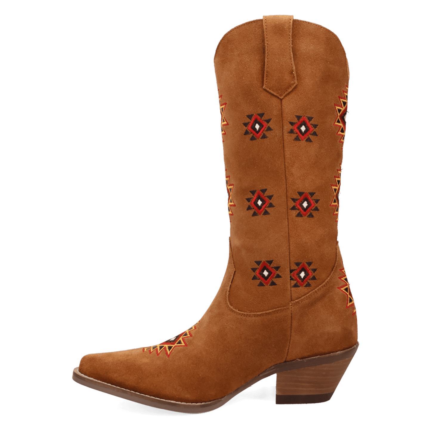 PRODUCT SHOT SWEET DREAMS LEATHER BOOT AT 135 DEGREE OUTSIDE ANGLE