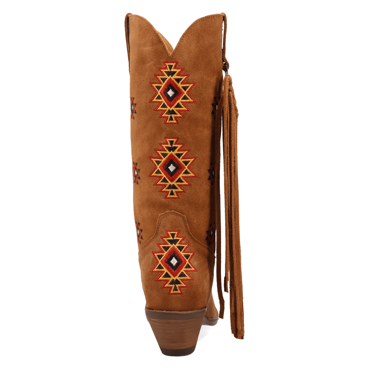 PRODUCT SHOT SWEET DREAMS LEATHER BOOT AT 180 DEGREE BACK ANGLE
