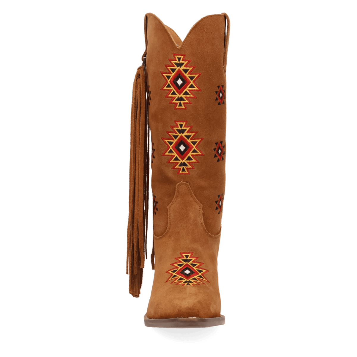 PRODUCT SHOT SWEET DREAMS LEATHER BOOT AT FRONT ANGLE