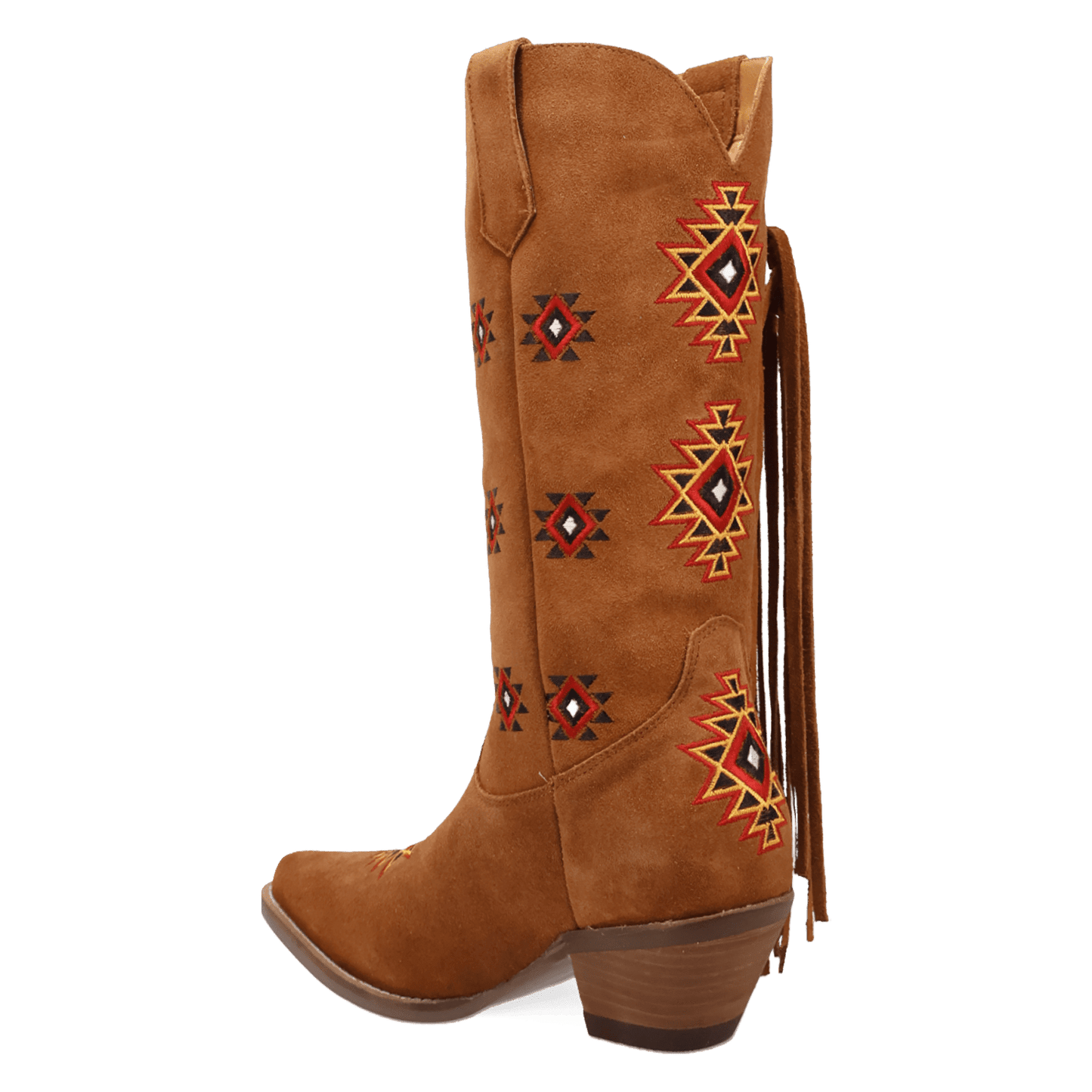 PRODUCT SHOT SWEET DREAMS LEATHER BOOT AT 270 DEGREE ANGLE