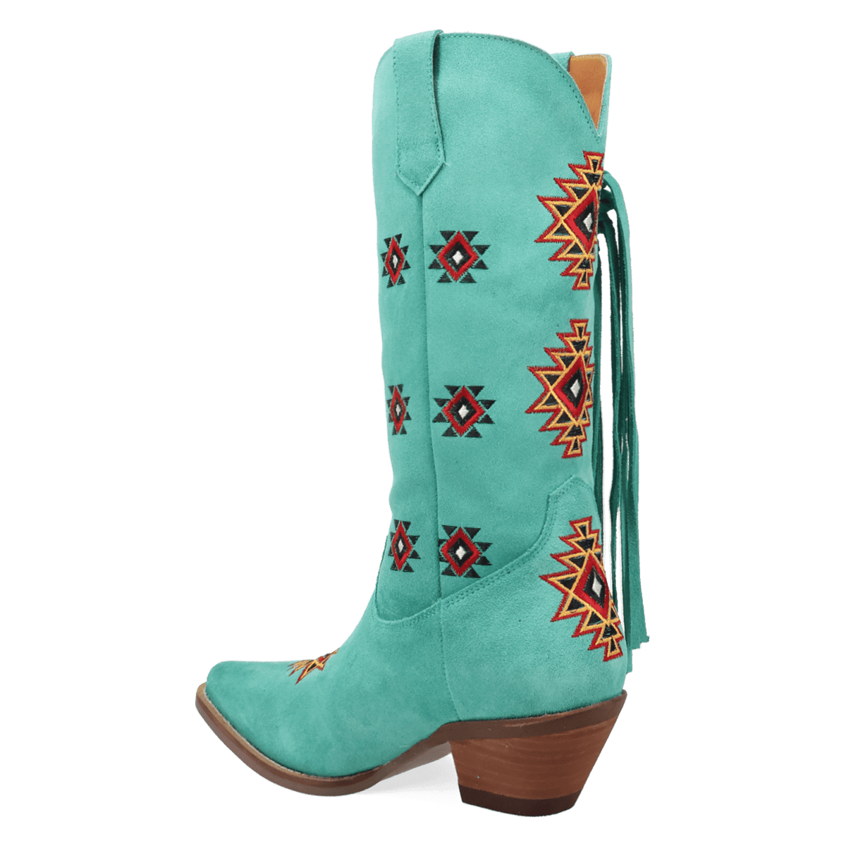 PRODUCT SHOT SWEET DREAMS LEATHER BOOT AT 270 DEGREE ANGLE