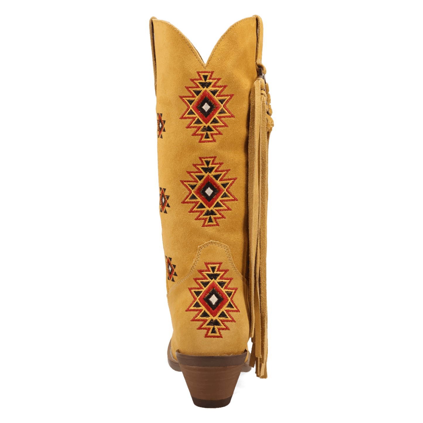 PRODUCT SHOT SWEET DREAMS LEATHER BOOT AT 180 DEGREE BACK ANGLE