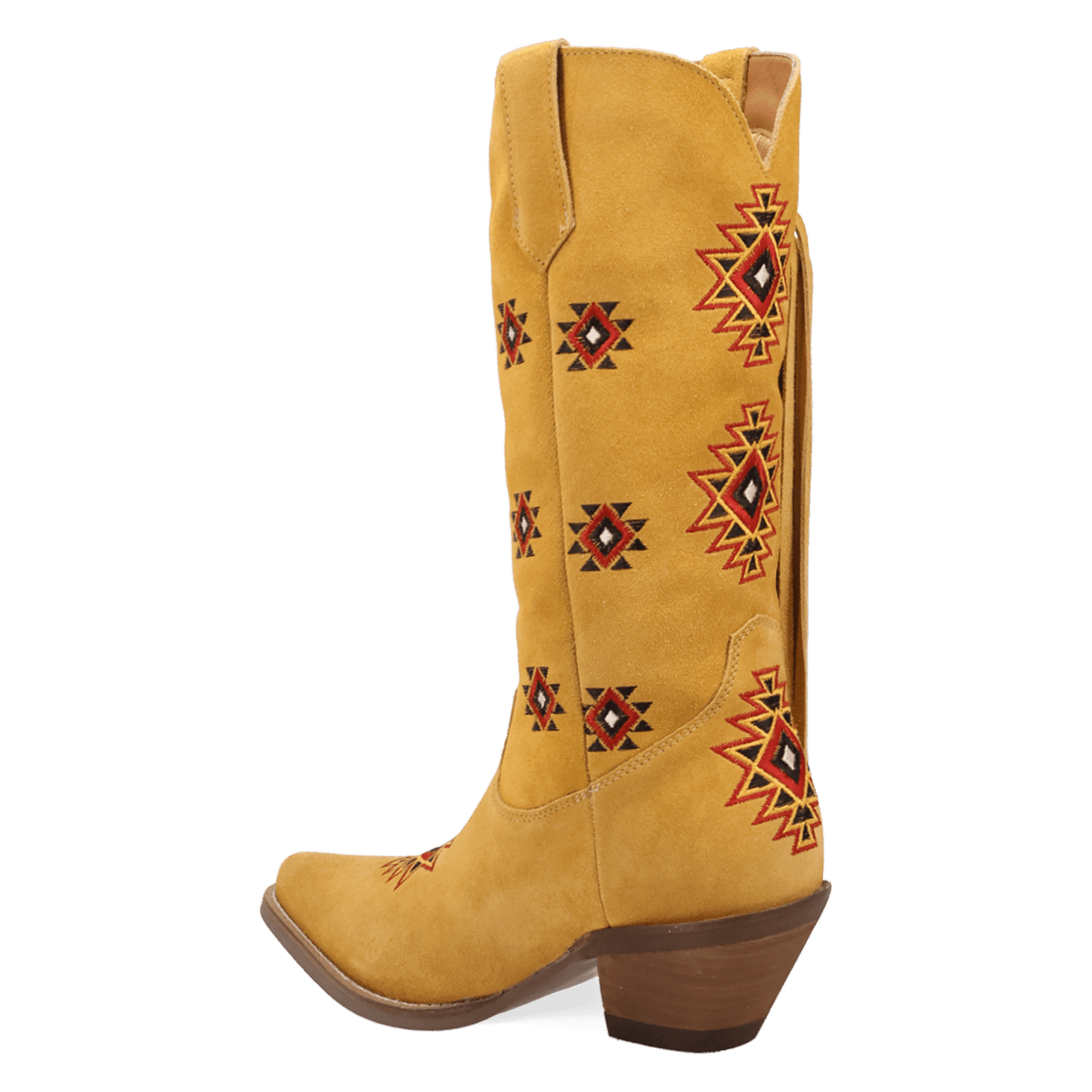 PRODUCT SHOT SWEET DREAMS LEATHER BOOT AT 270 DEGREE ANGLE