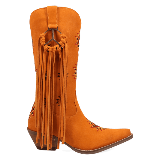 PRODUCT SHOT SWEET DREAMS LEATHER BOOT AT 90 DEGREE INSIDE ANGLE