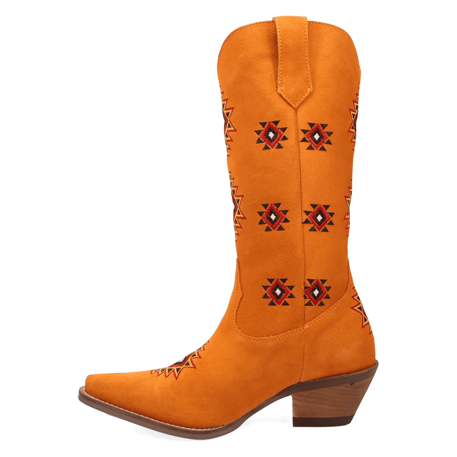 PRODUCT SHOT SWEET DREAMS LEATHER BOOT AT 135 DEGREE OUTSIDE ANGLE