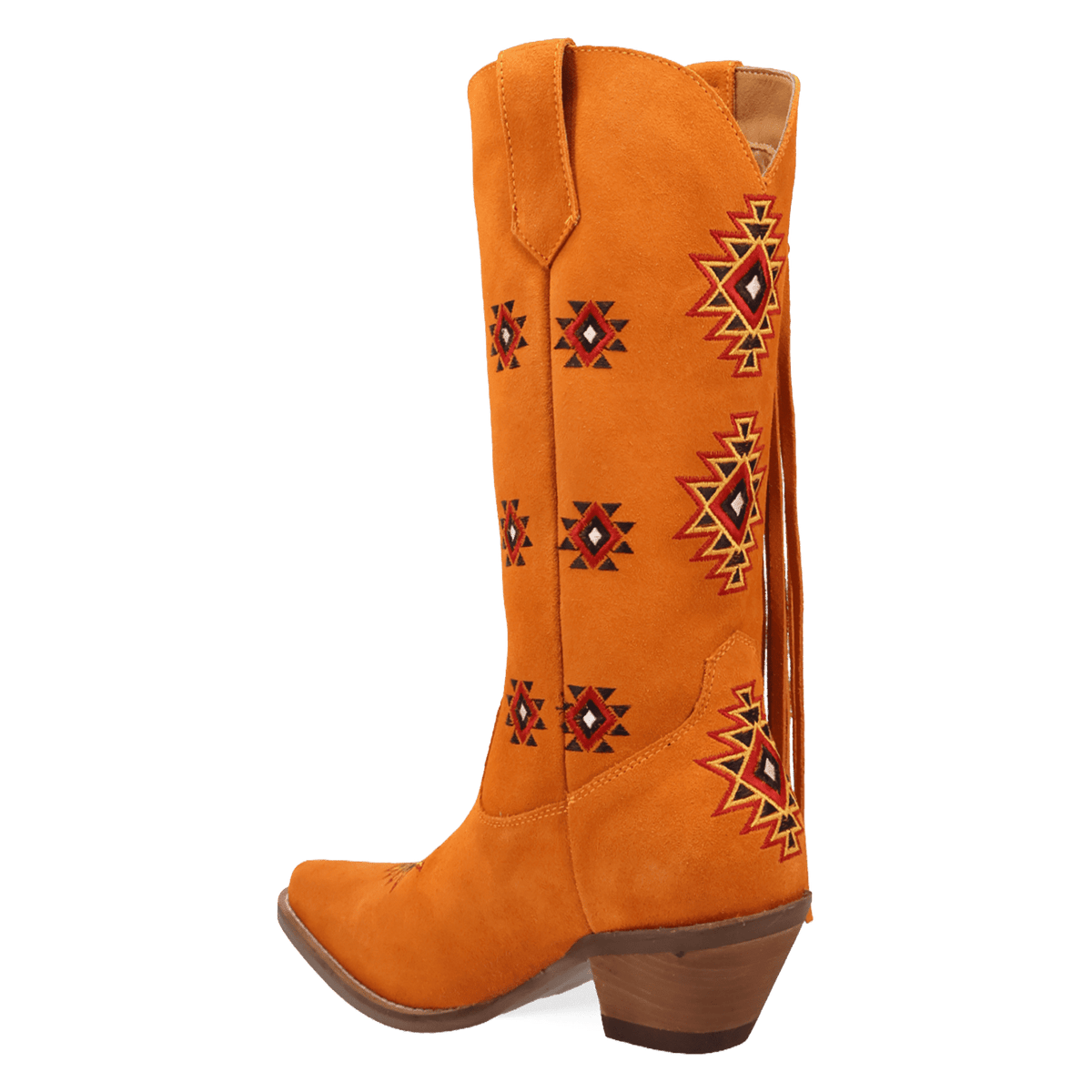 PRODUCT SHOT SWEET DREAMS LEATHER BOOT AT 270 DEGREE ANGLE