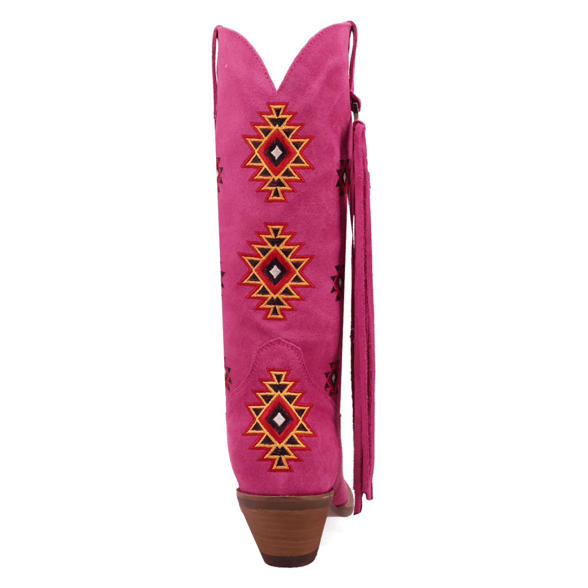 PRODUCT SHOT SWEET DREAMS LEATHER BOOT AT 180 DEGREE BACK ANGLE