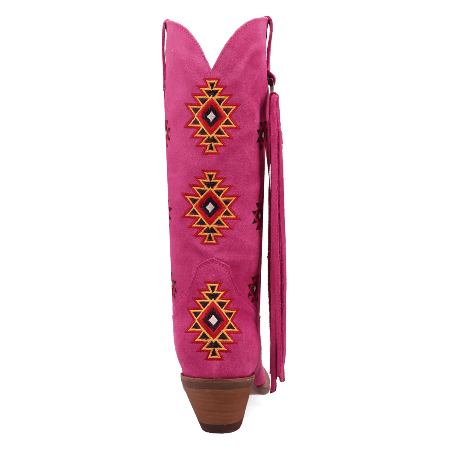 PRODUCT SHOT SWEET DREAMS LEATHER BOOT AT 180 DEGREE BACK ANGLE