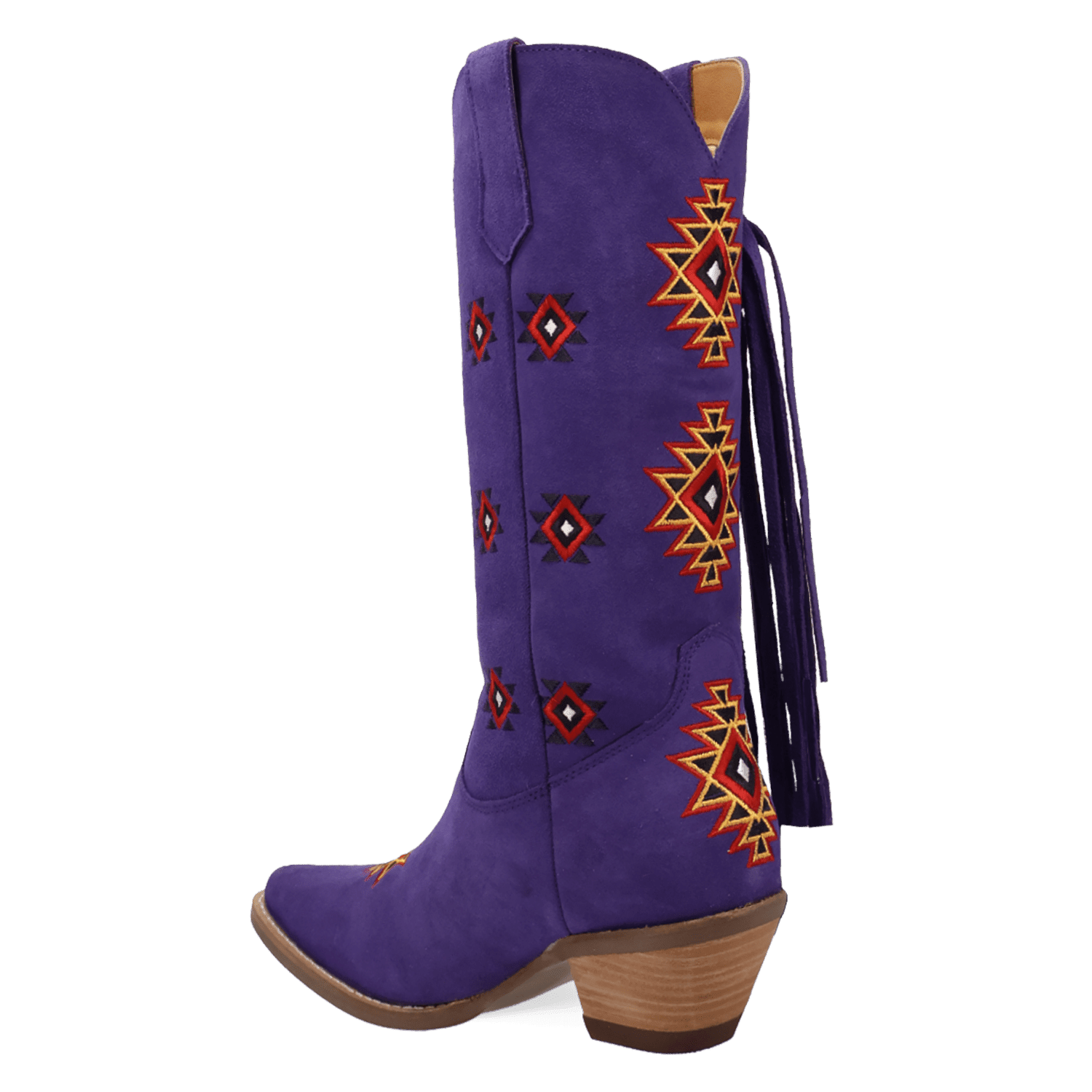 PRODUCT SHOT SWEET DREAMS LEATHER BOOT AT 270 DEGREE ANGLE