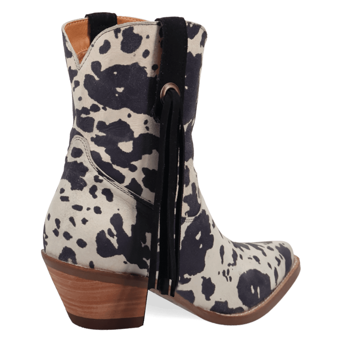 PRODUCT SHOT WILD LIFE LEATHER BOOTIE AT 315 DEGREE ANGLE