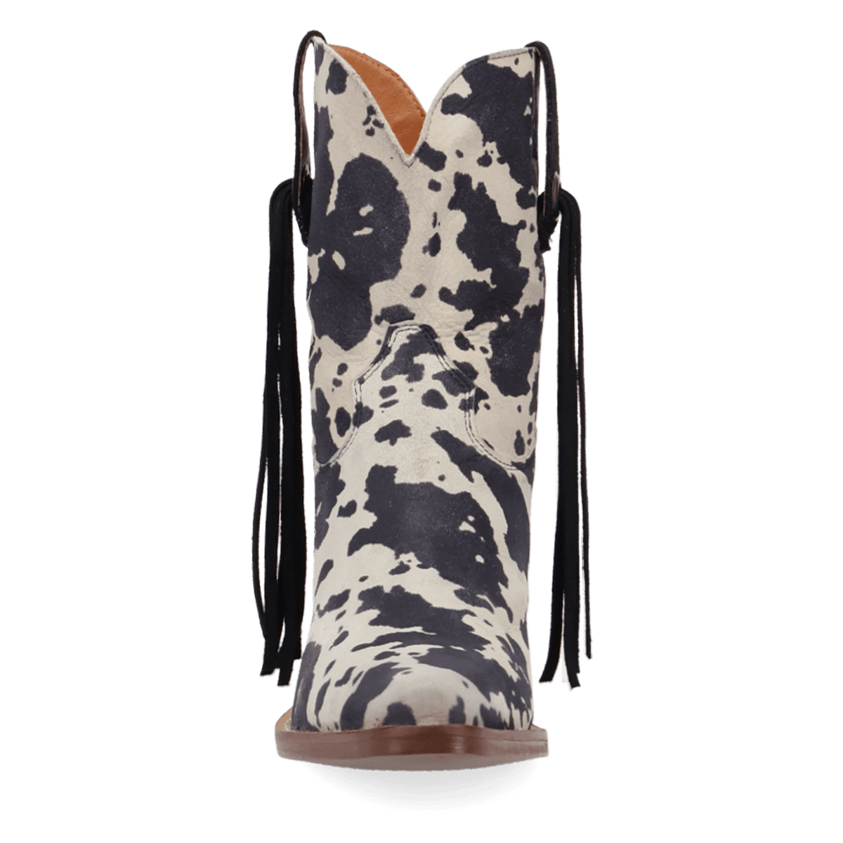 PRODUCT SHOT WILD LIFE LEATHER BOOTIE AT FRONT ANGLE