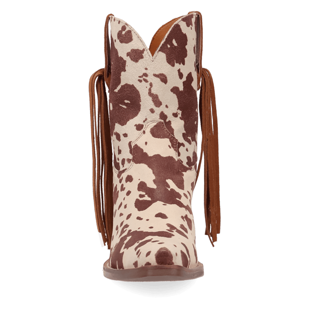 PRODUCT SHOT WILD LIFE LEATHER BOOTIE AT FRONT ANGLE