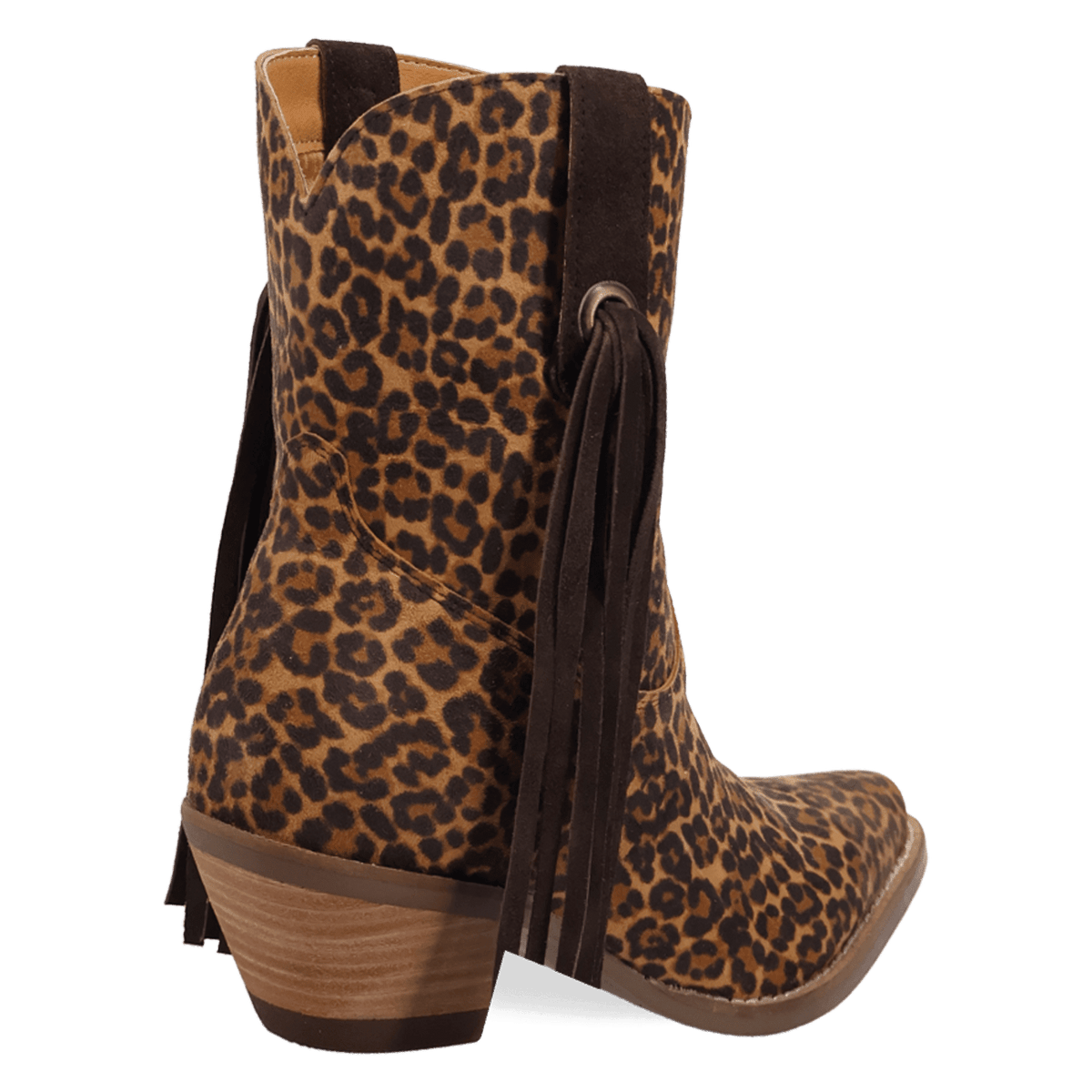 PRODUCT SHOT WILD LIFE LEATHER BOOTIE AT 315 DEGREE ANGLE
