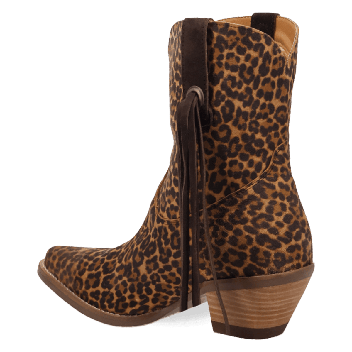 PRODUCT SHOT WILD LIFE LEATHER BOOTIE AT 270 DEGREE ANGLE