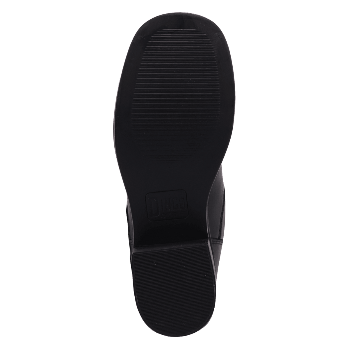 PRODUCT SHOT FULL THROTTLE LEATHER BOOT AT OUTSOLE ANGLE