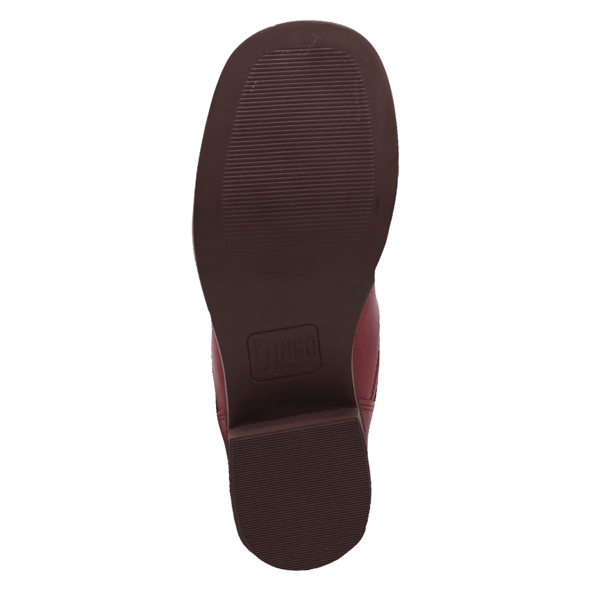 PRODUCT SHOT FULL THROTTLE LEATHER BOOT AT OUTSOLE ANGLE