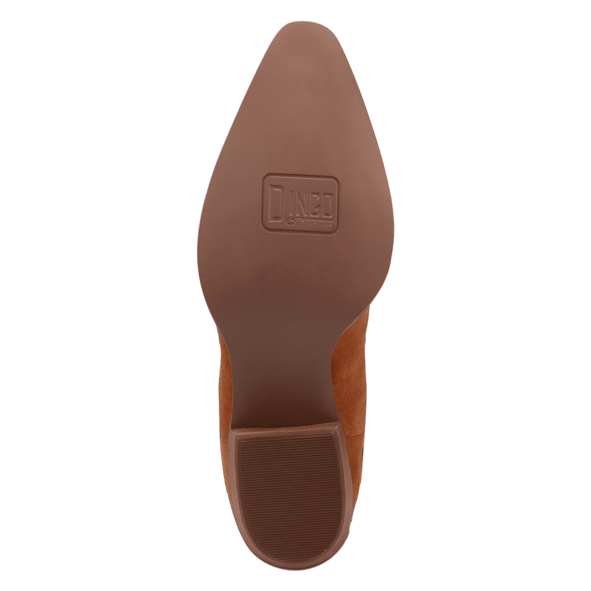 PRODUCT SHOT SCRUNCHY SUEDE BOOTIE AT OUTSOLE ANGLE
