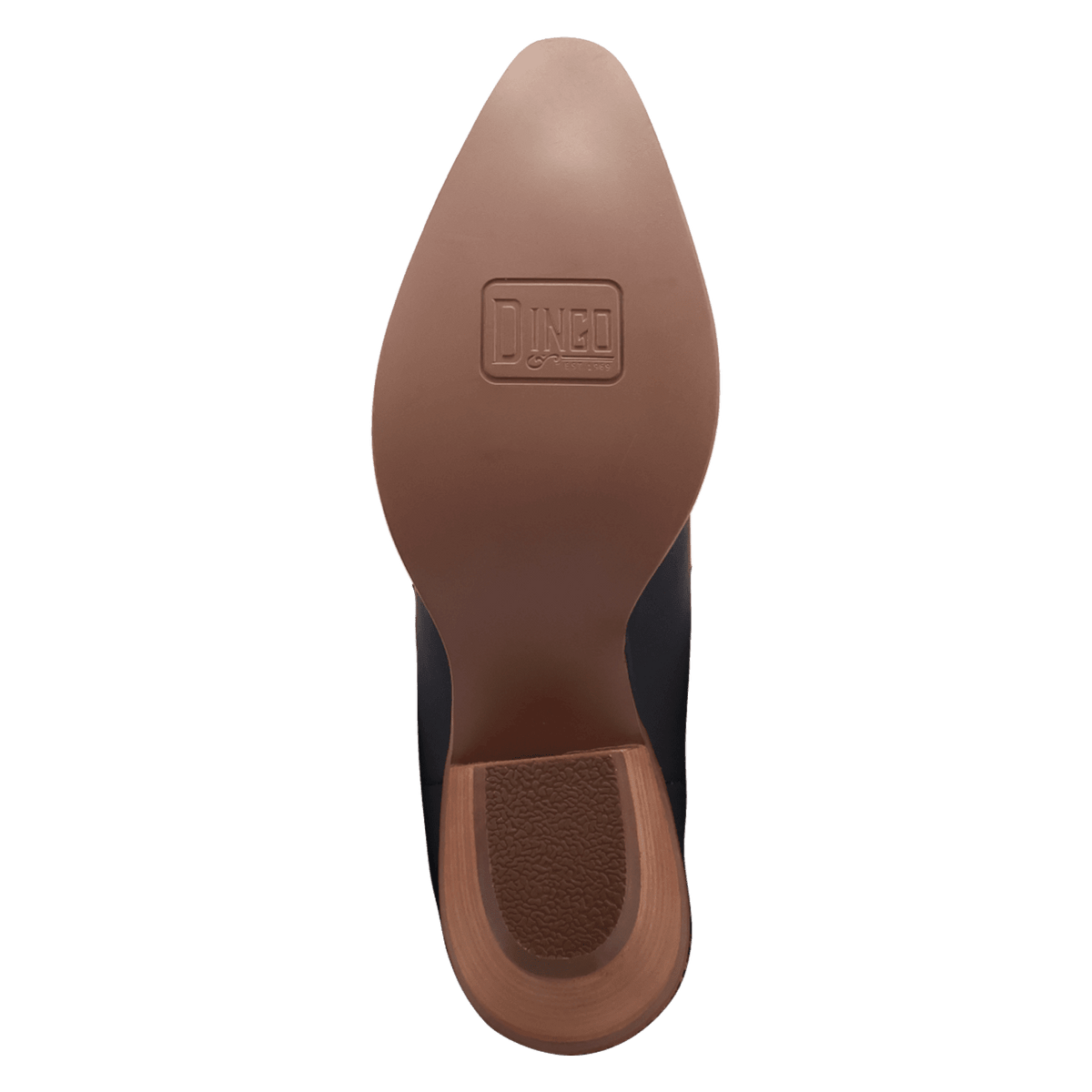PRODUCT SHOT MYSTIC MESA FABRIC WRAPPED BOOT AT OUTSOLE ANGLE