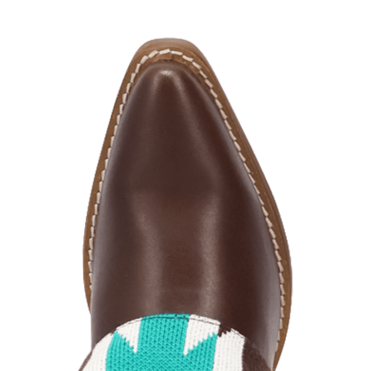 PRODUCT SHOT MYSTIC MESA FABRIC WRAPPED BOOT AT TOE ANGLE