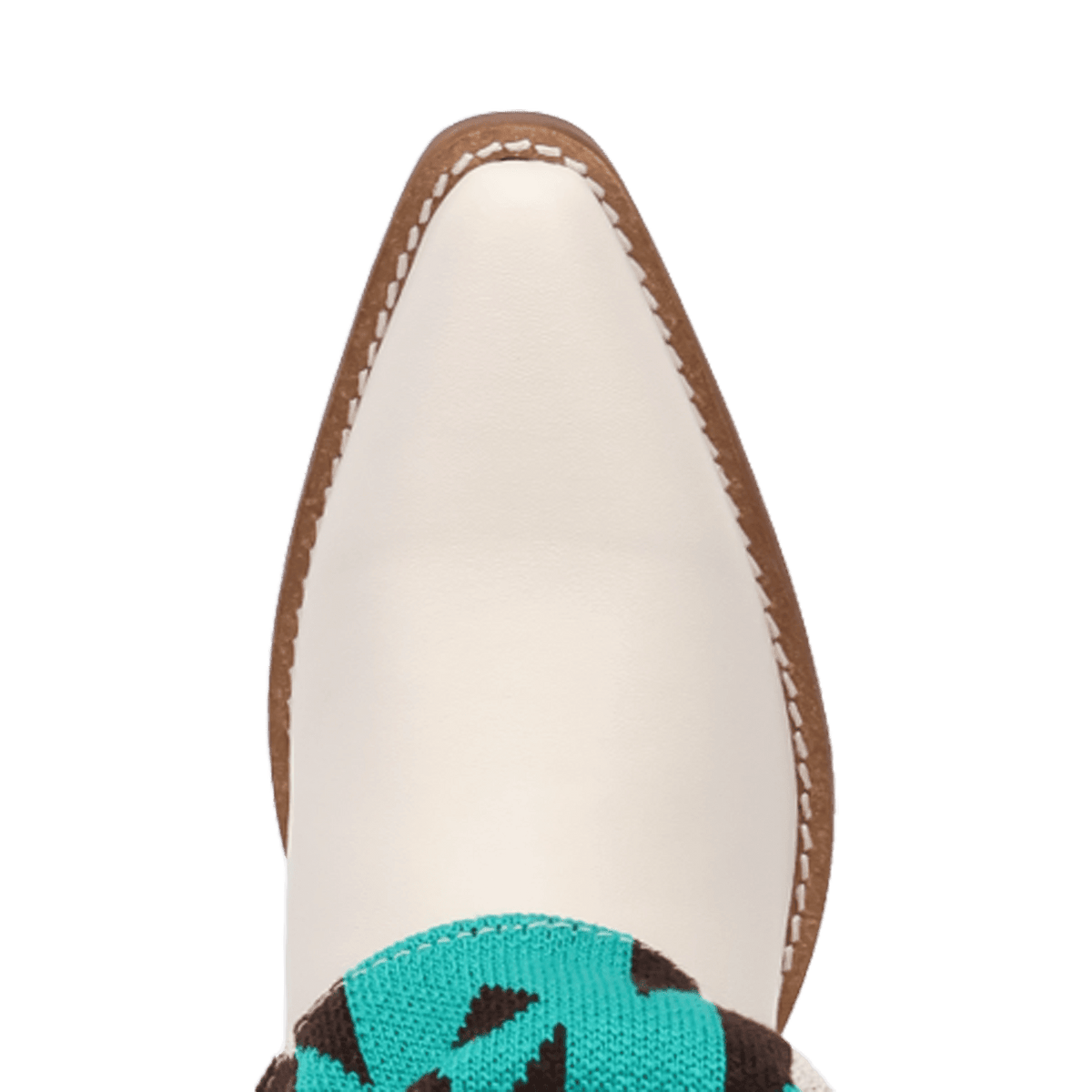 PRODUCT SHOT MYSTIC MESA FABRIC WRAPPED BOOT AT TOE ANGLE