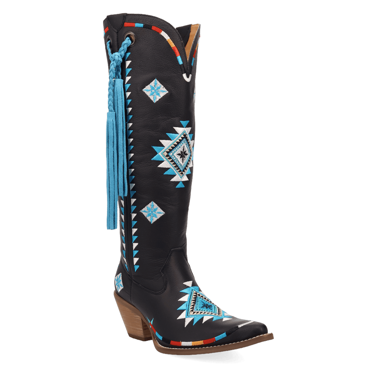 PRODUCT SHOT TERRACOTTA LEATHER BOOT AT 45 DEGREE ANGLE