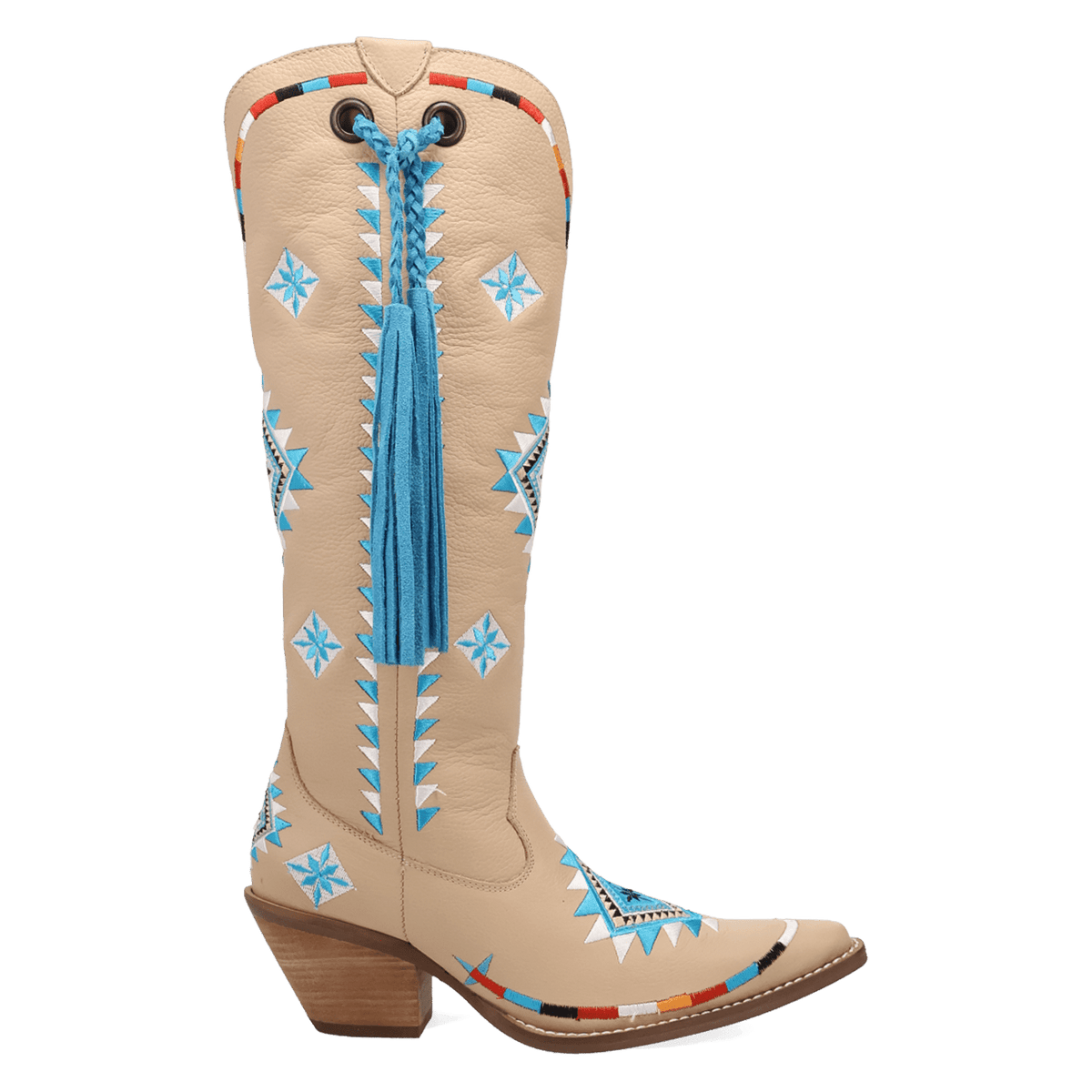 PRODUCT SHOT TERRACOTTA LEATHER BOOT AT 90 DEGREE INSIDE ANGLE