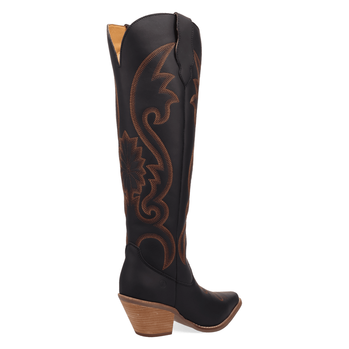 PRODUCT SHOT PEYOTE LEATHER BOOT AT 315 DEGREE ANGLE