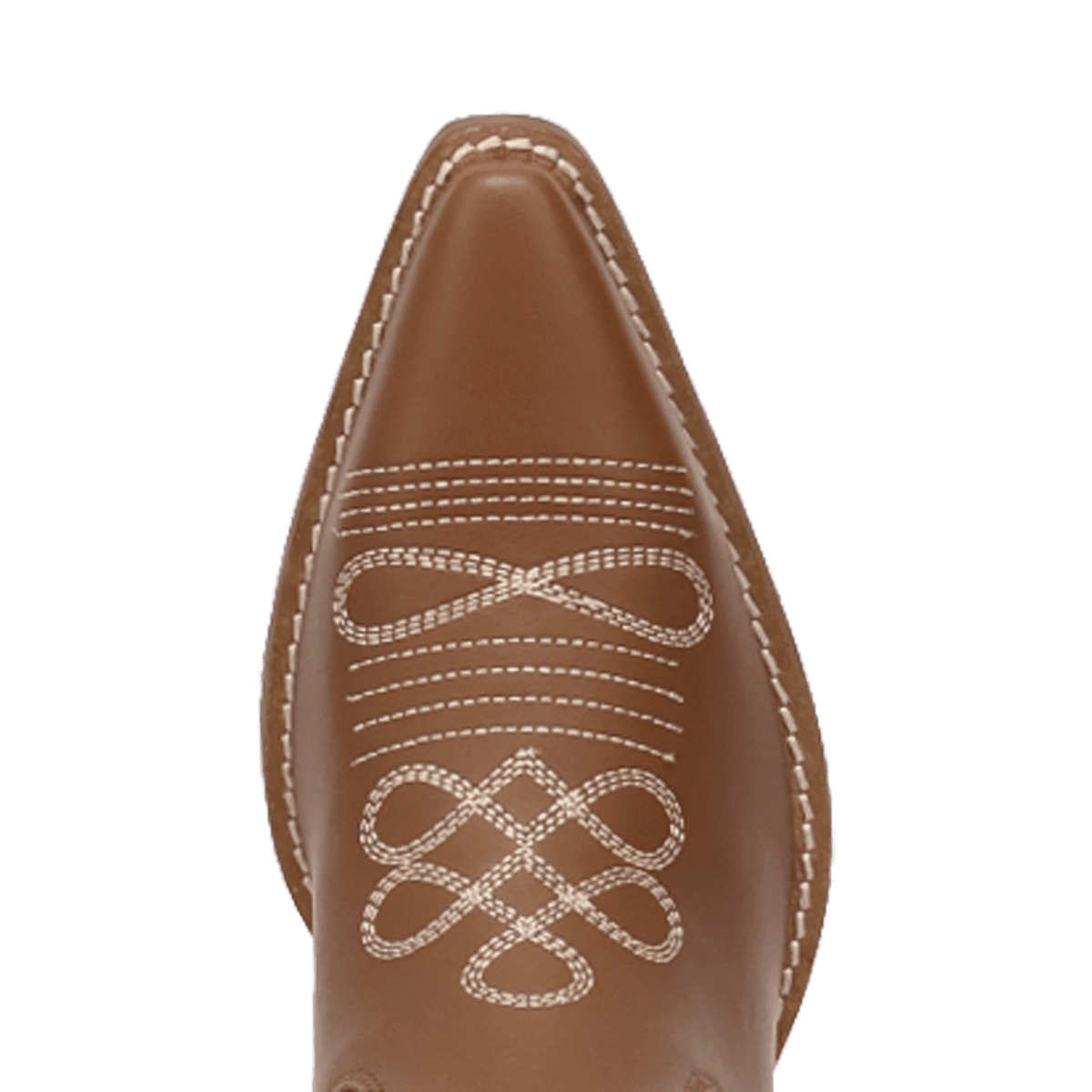 PRODUCT SHOT PEYOTE LEATHER BOOT AT TOE ANGLE