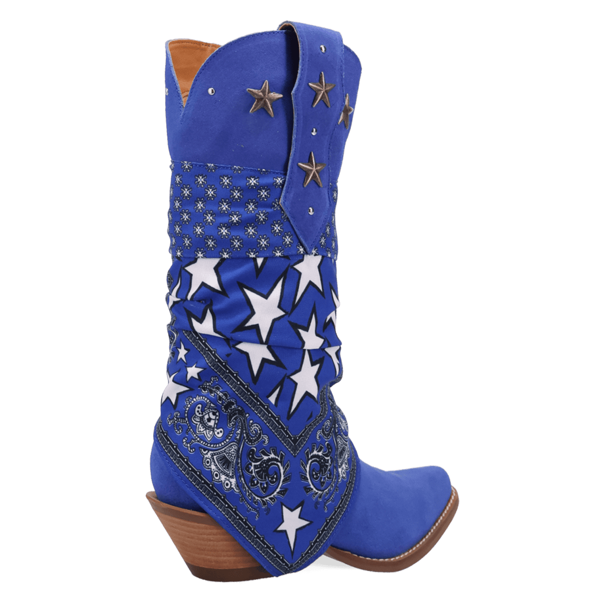 PRODUCT SHOT BANDIDA SUEDE BOOT AT 315 DEGREE ANGLE