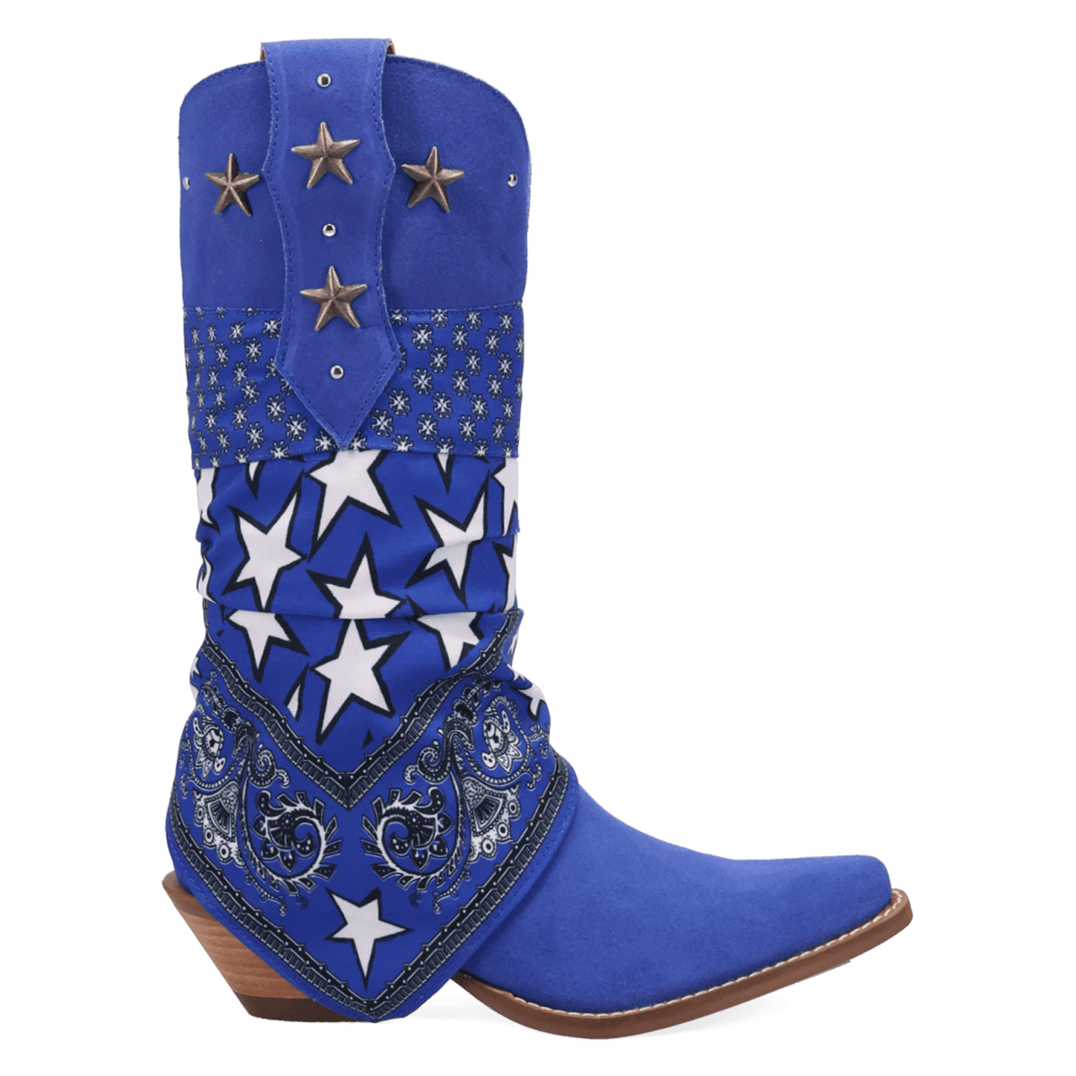 PRODUCT SHOT BANDIDA SUEDE BOOT AT 90 DEGREE INSIDE ANGLE