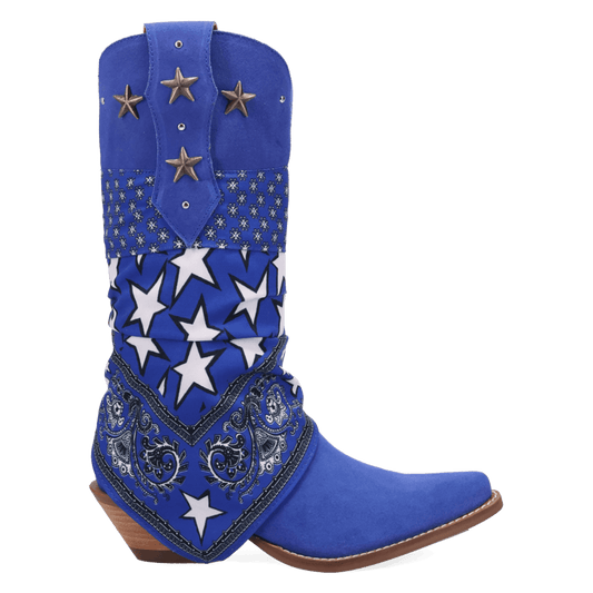PRODUCT SHOT BANDIDA SUEDE BOOT AT 90 DEGREE INSIDE ANGLE