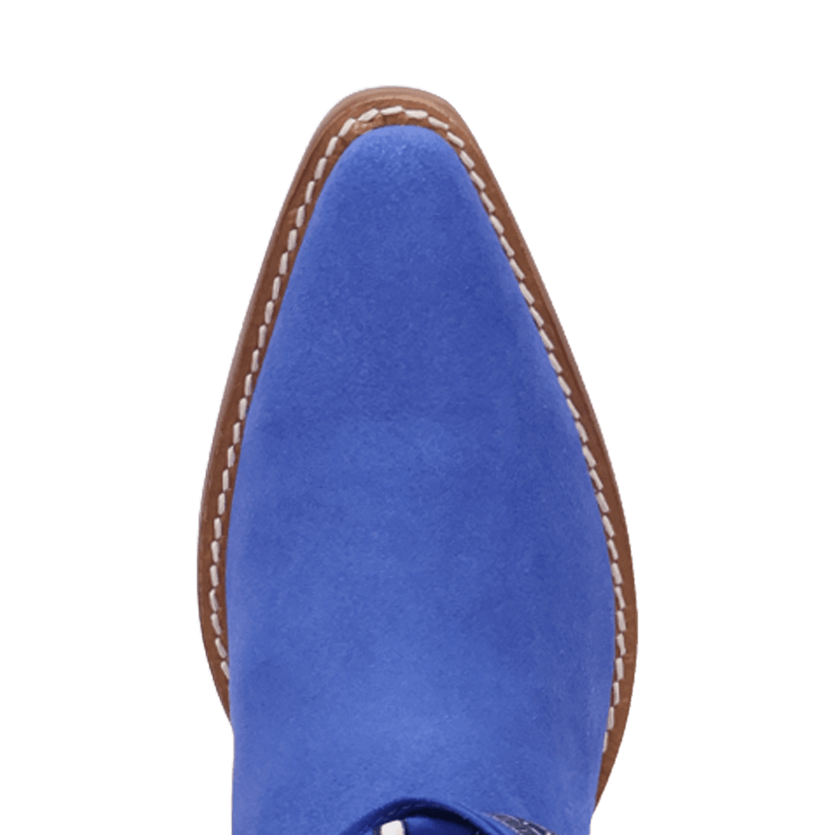 PRODUCT SHOT BANDIDA SUEDE BOOT AT TOE ANGLE
