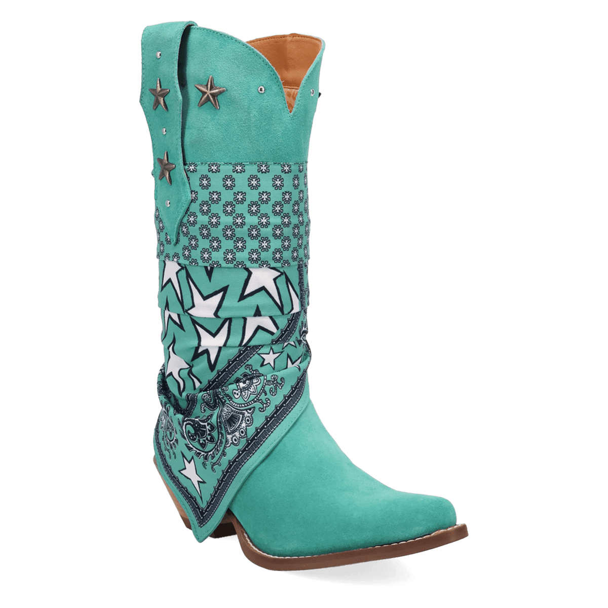 PRODUCT SHOT BANDIDA SUEDE BOOT AT 45 DEGREE ANGLE