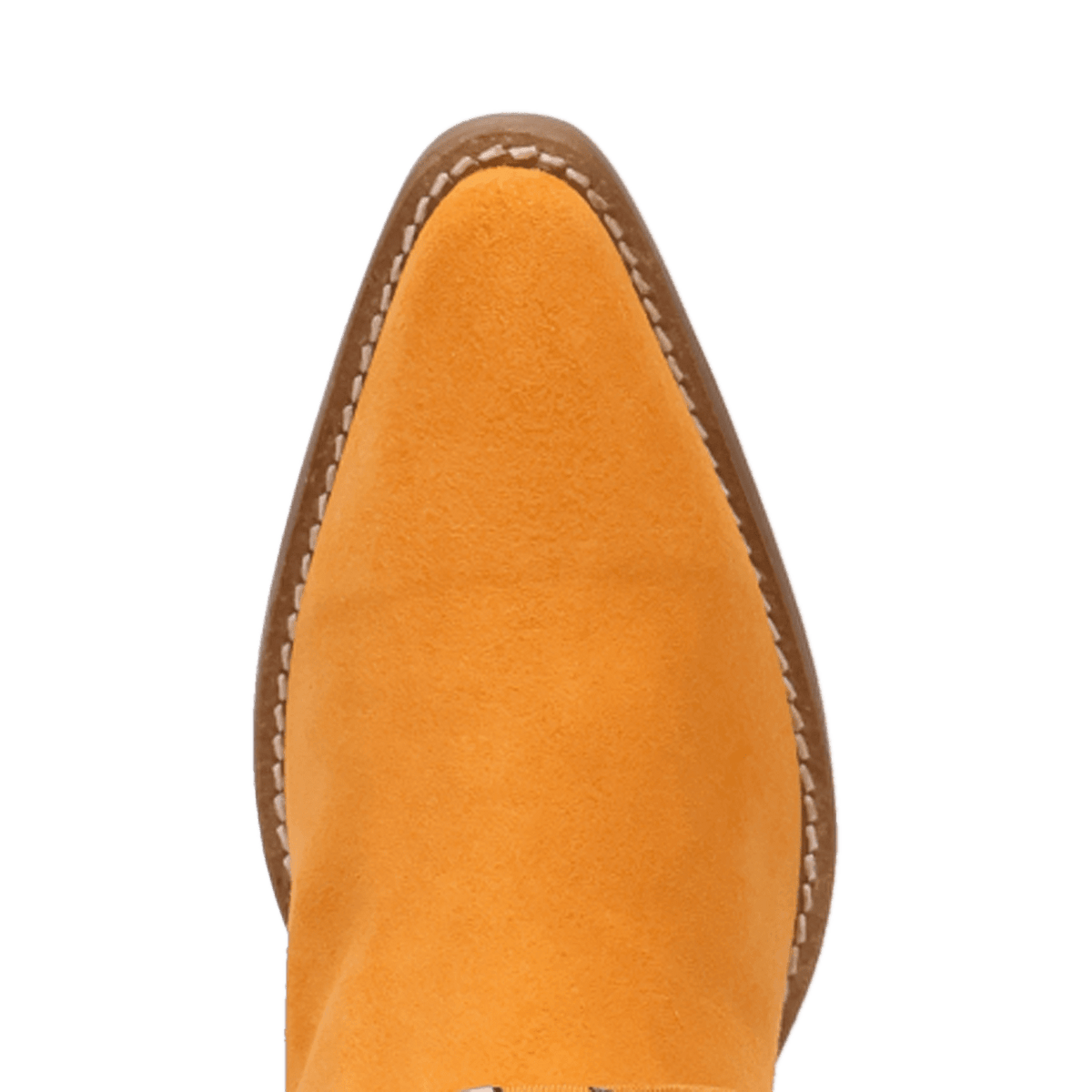 PRODUCT SHOT BANDIDA SUEDE BOOT AT TOE ANGLE