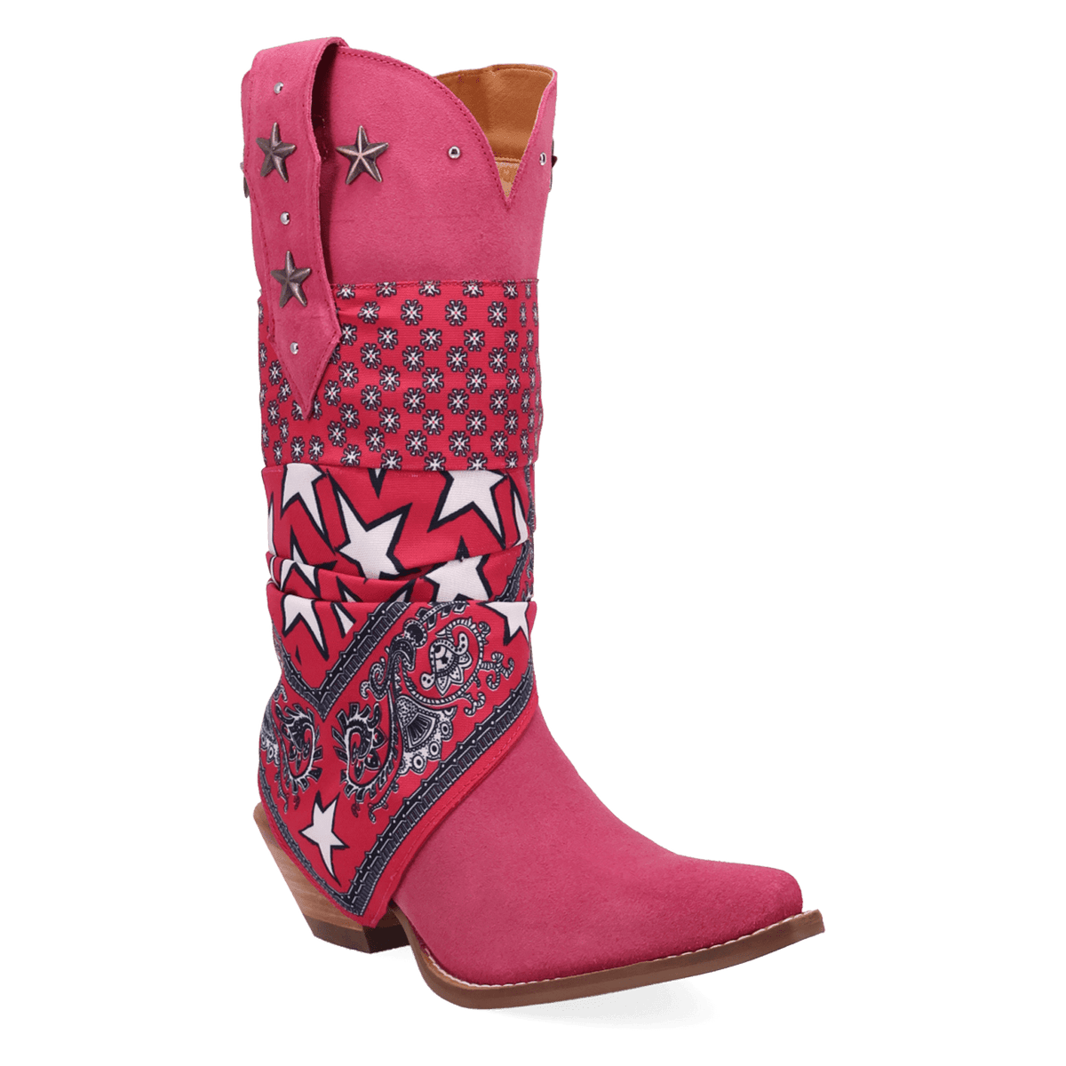 PRODUCT SHOT BANDIDA SUEDE BOOT AT 45 DEGREE ANGLE