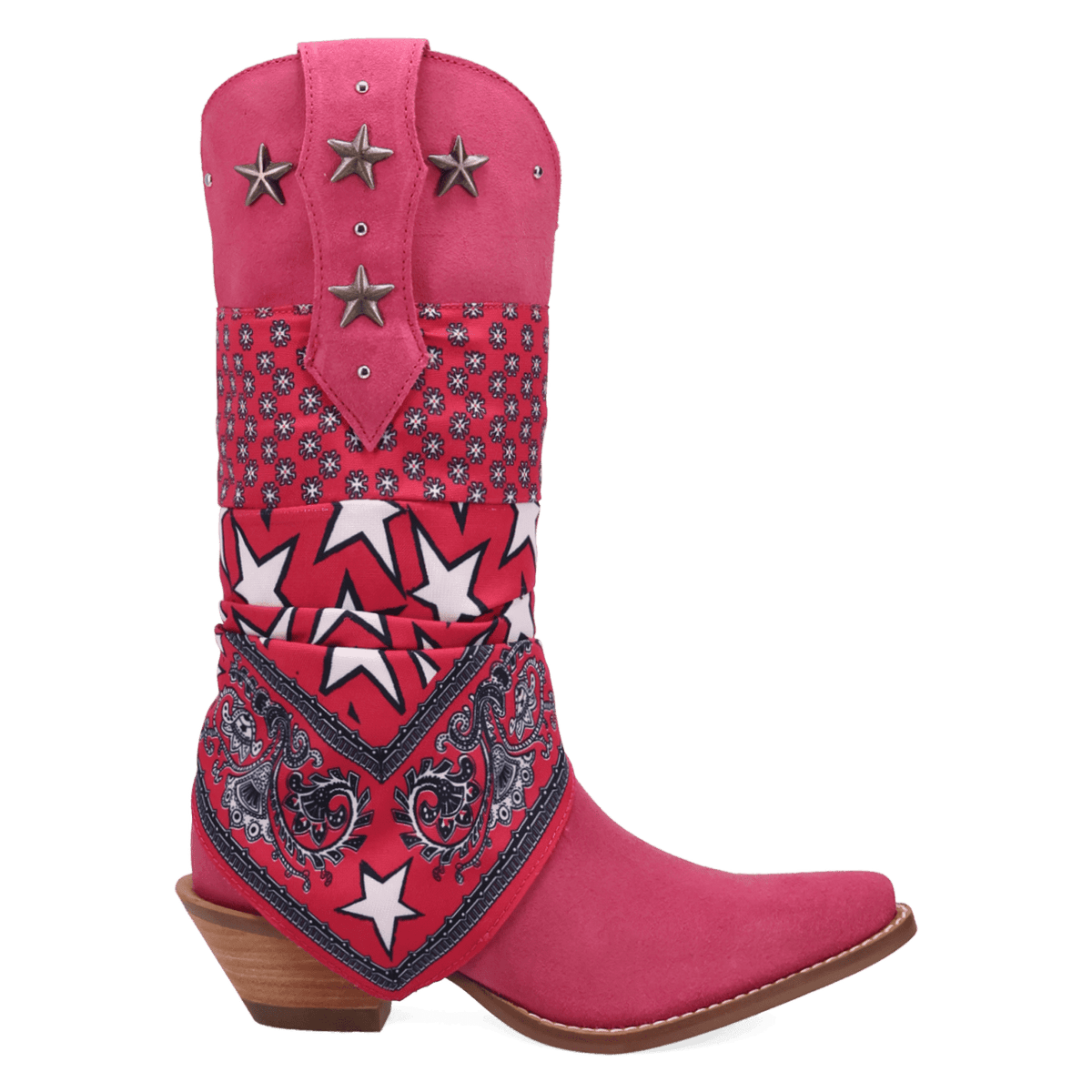 PRODUCT SHOT BANDIDA SUEDE BOOT AT 90 DEGREE INSIDE ANGLE