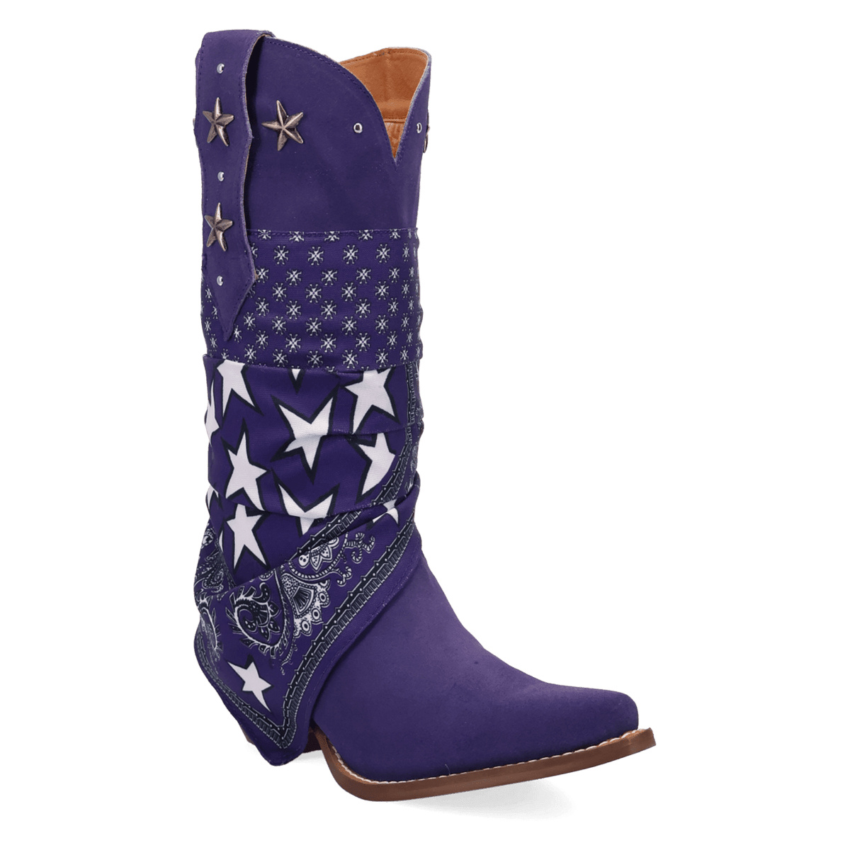 PRODUCT SHOT BANDIDA SUEDE BOOT AT 45 DEGREE ANGLE