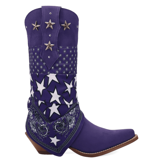 PRODUCT SHOT BANDIDA SUEDE BOOT AT 90 DEGREE INSIDE ANGLE