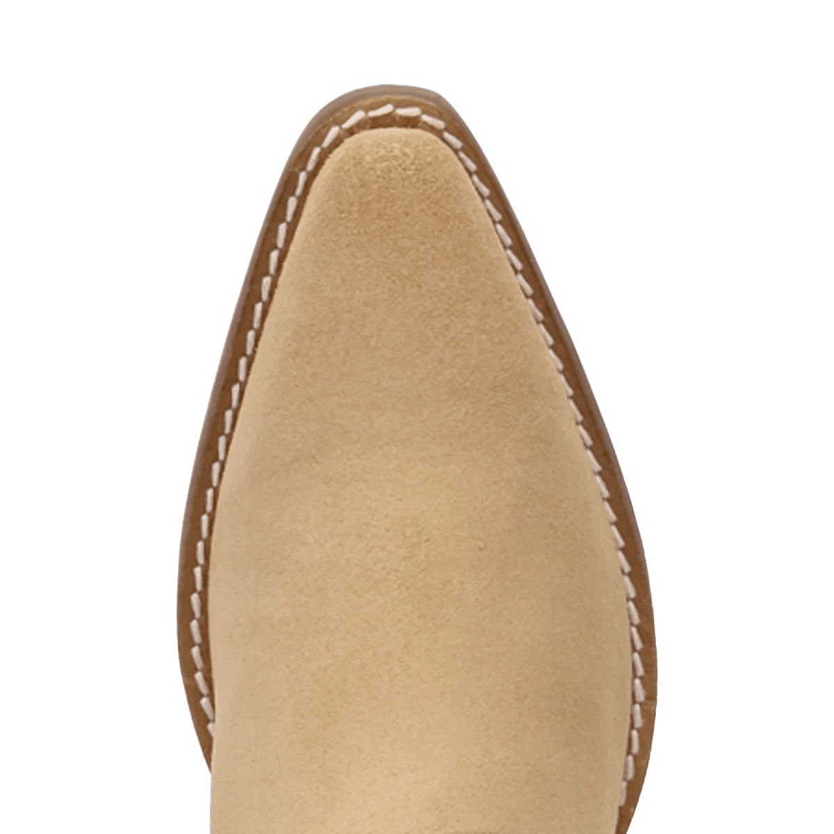 PRODUCT SHOT BANDIDA SUEDE BOOT AT TOE ANGLE